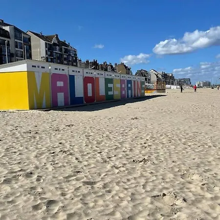 La Maison Bleue, Jardin & Mer 300M Dunkirk Exterior foto